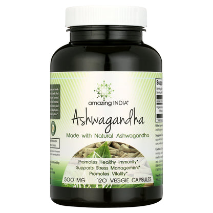 Ashwagandha 500 Mg 120 Vcaps