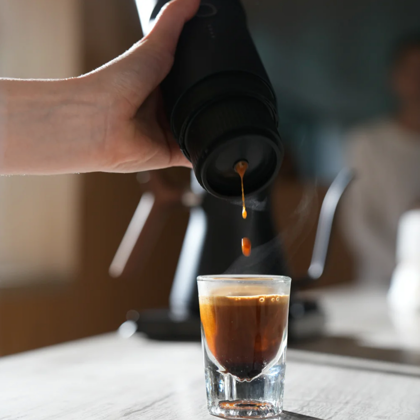 Sovereign Sips: Espresso Anywhere, Anytime!